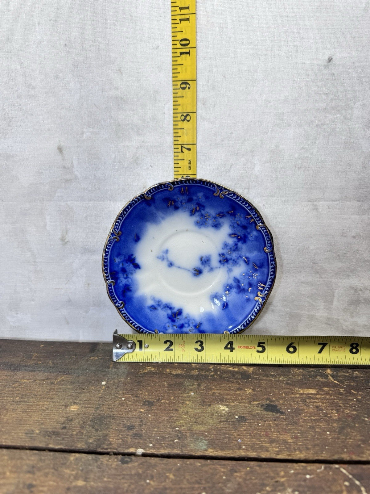 Flow Blue Ridgway Lugano Fruit Bowl #S-1913