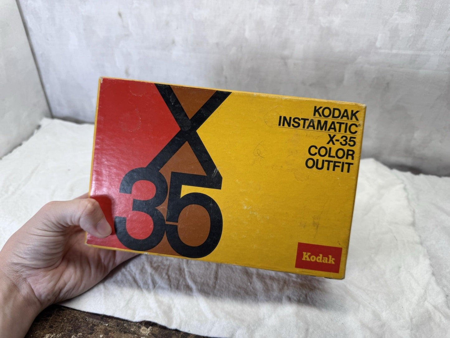 Kodak Instamatic X-35 Color Outfit With Box