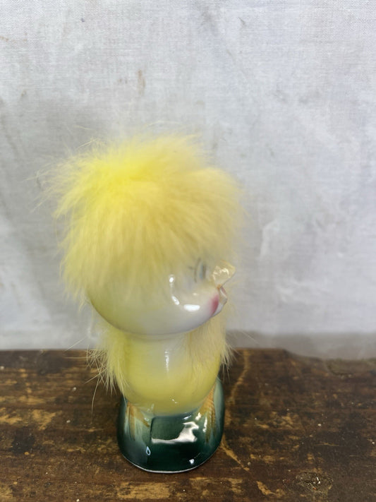 Norcrest Fuzzy Wuzzy Vintage Easter Chick