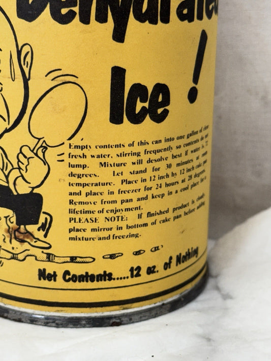 Dehydrated Ice! Gag Gift Vintage Funny #S-1907