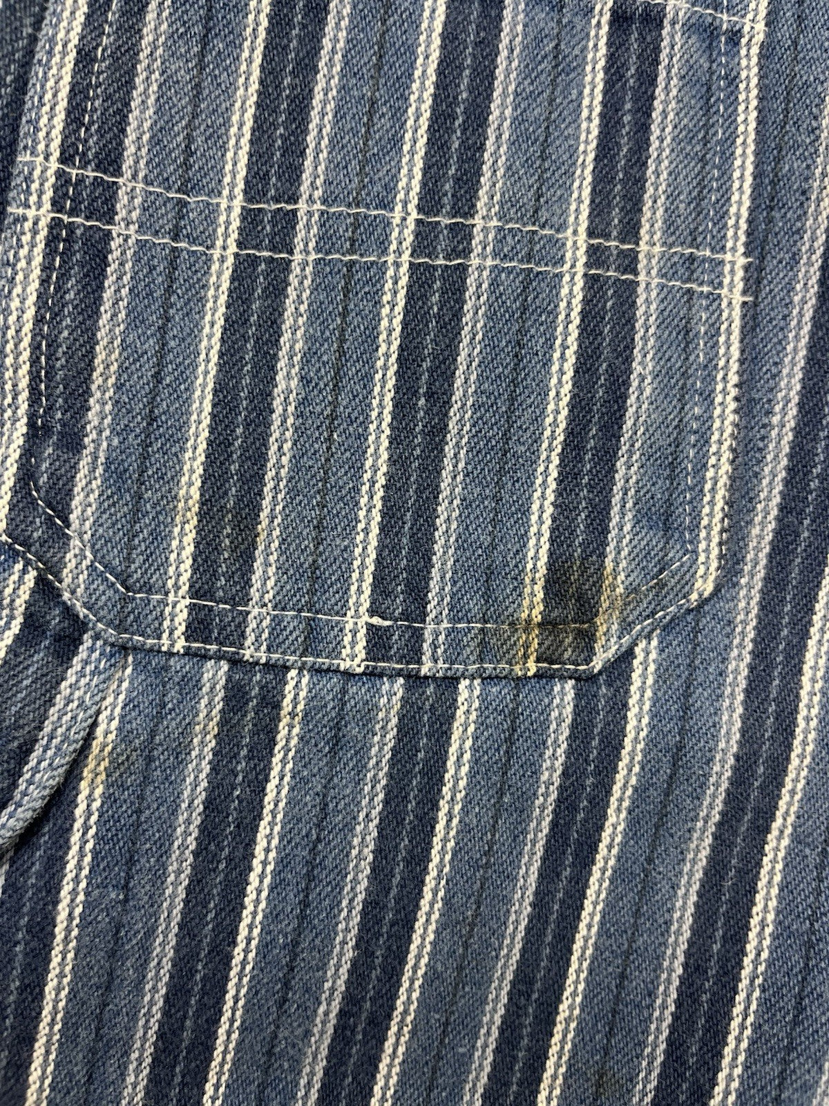 McKids Striped Bob Overalls Child’s Size 4