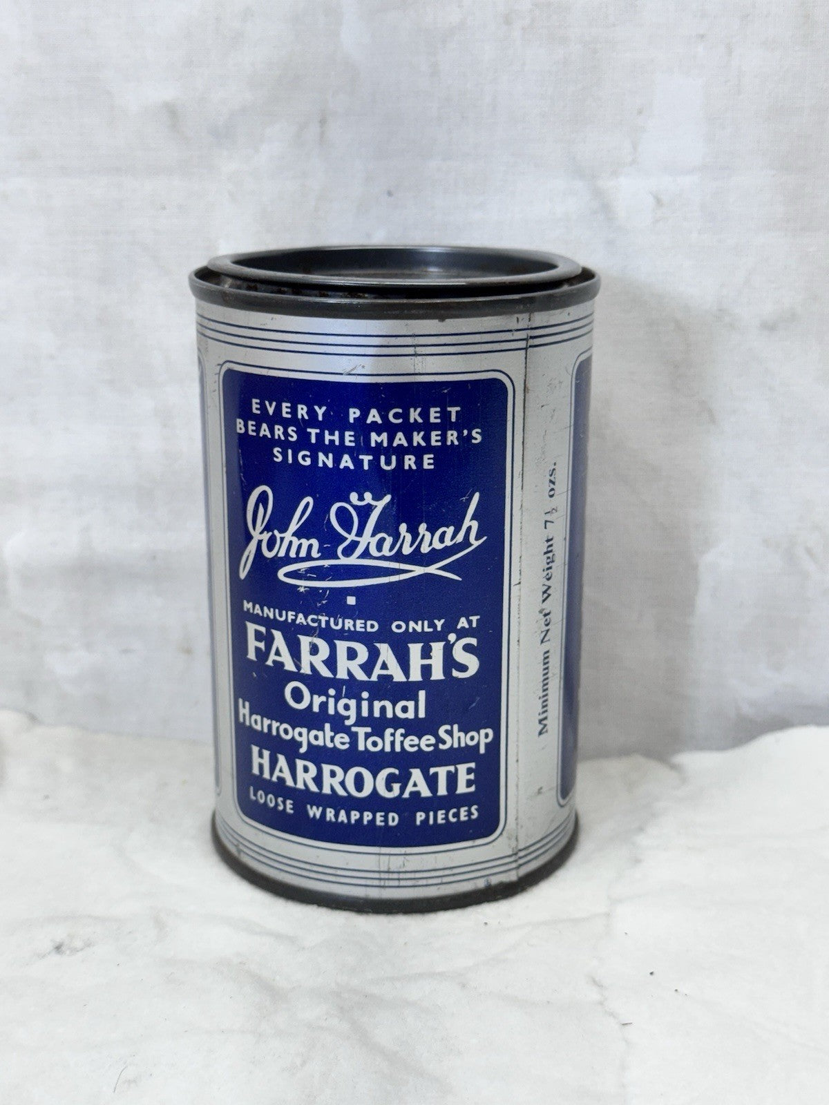 Farrah’s Toffee Can Vintage  #S-1765