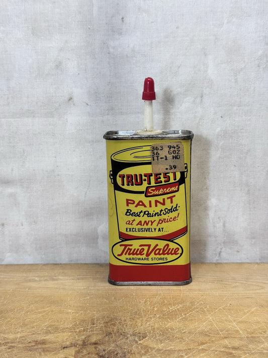 Tru-Test Household Oil Tin Vintage #S-1815