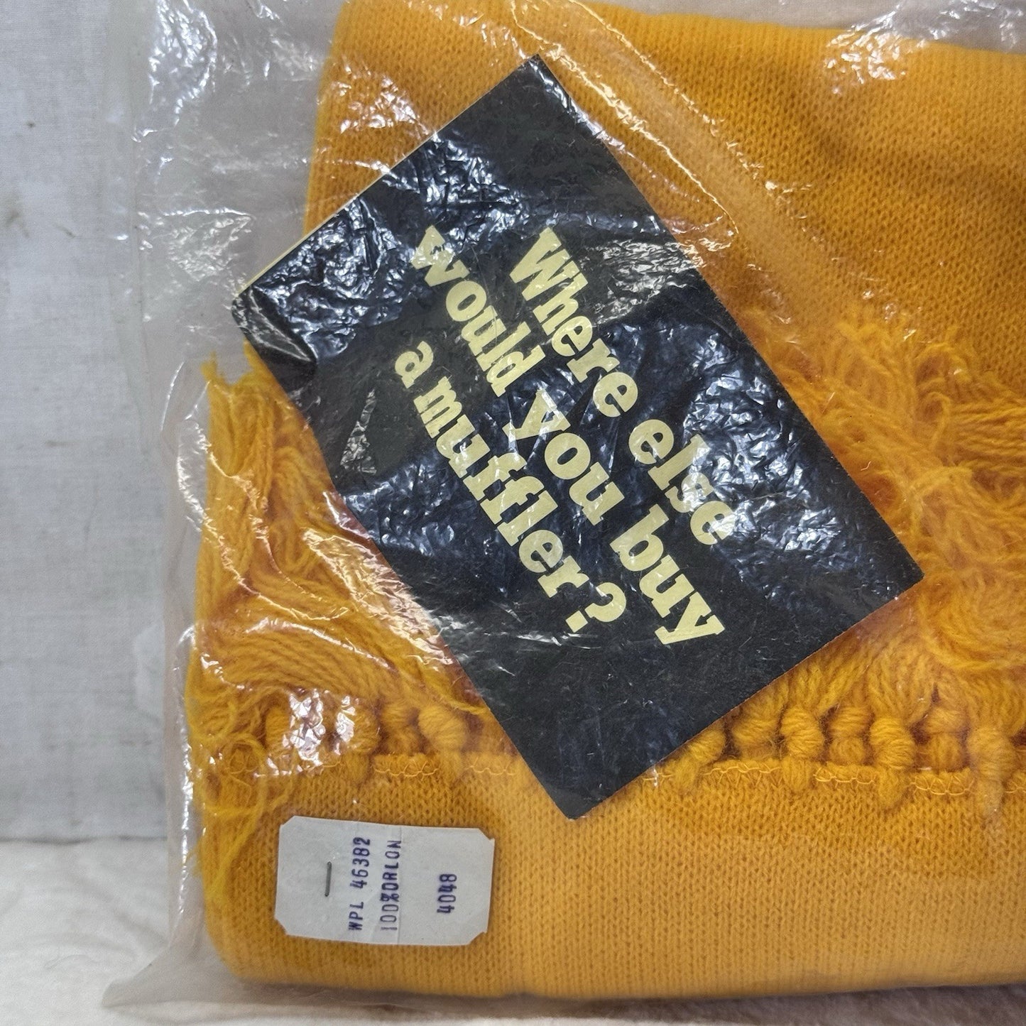 Midas NOS Vintage Scarf Advertisement