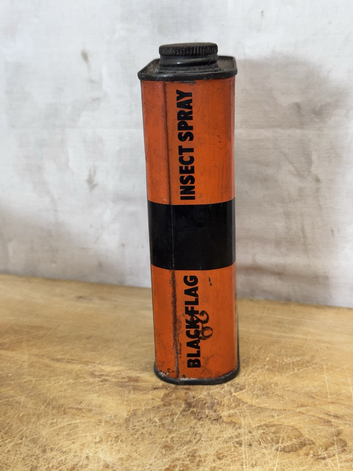 Vintage Black Flag Insect Spray Can #S-1808