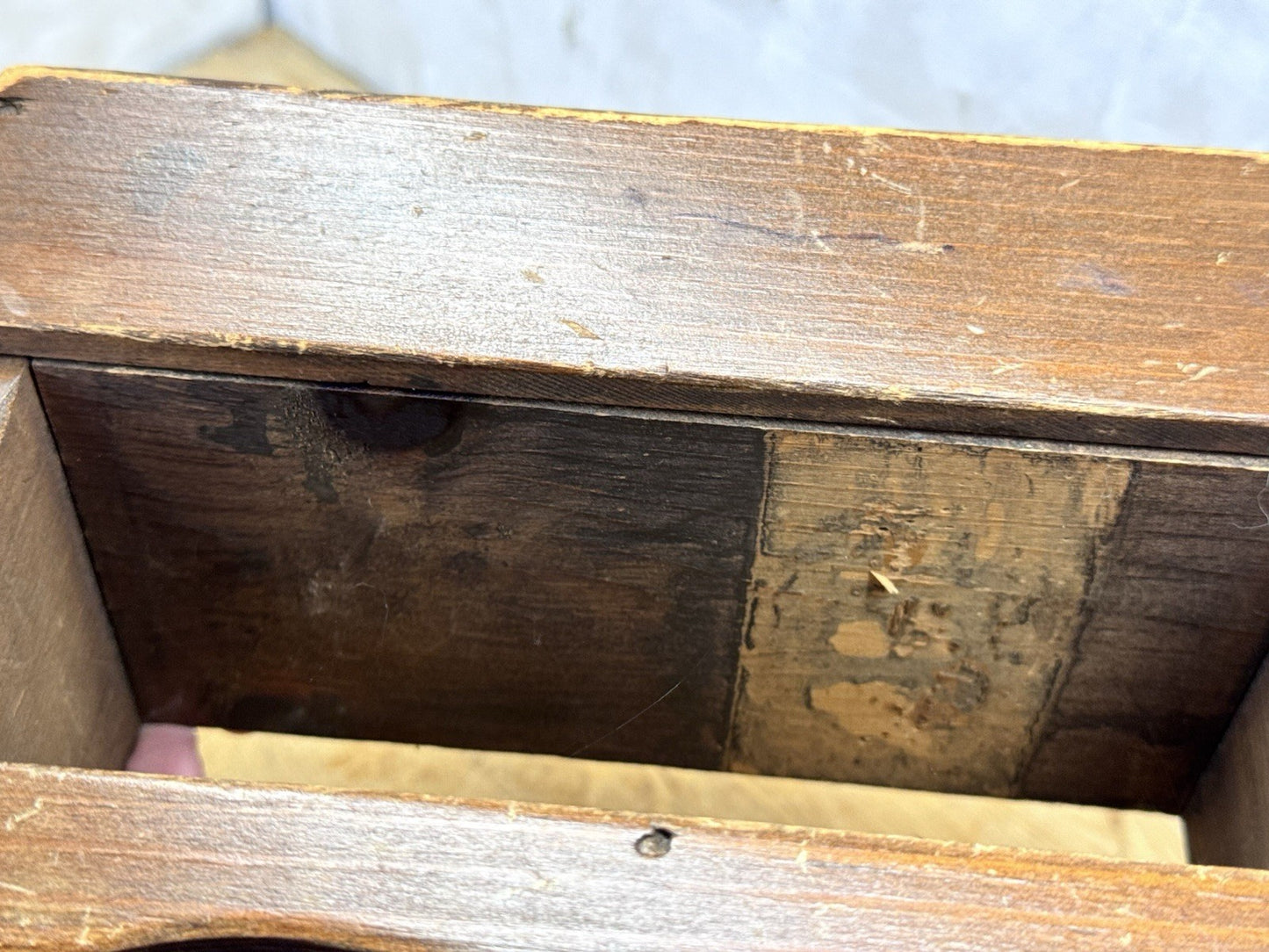 Mini Toy Dry Sink Primitive 1850s Doll #1157