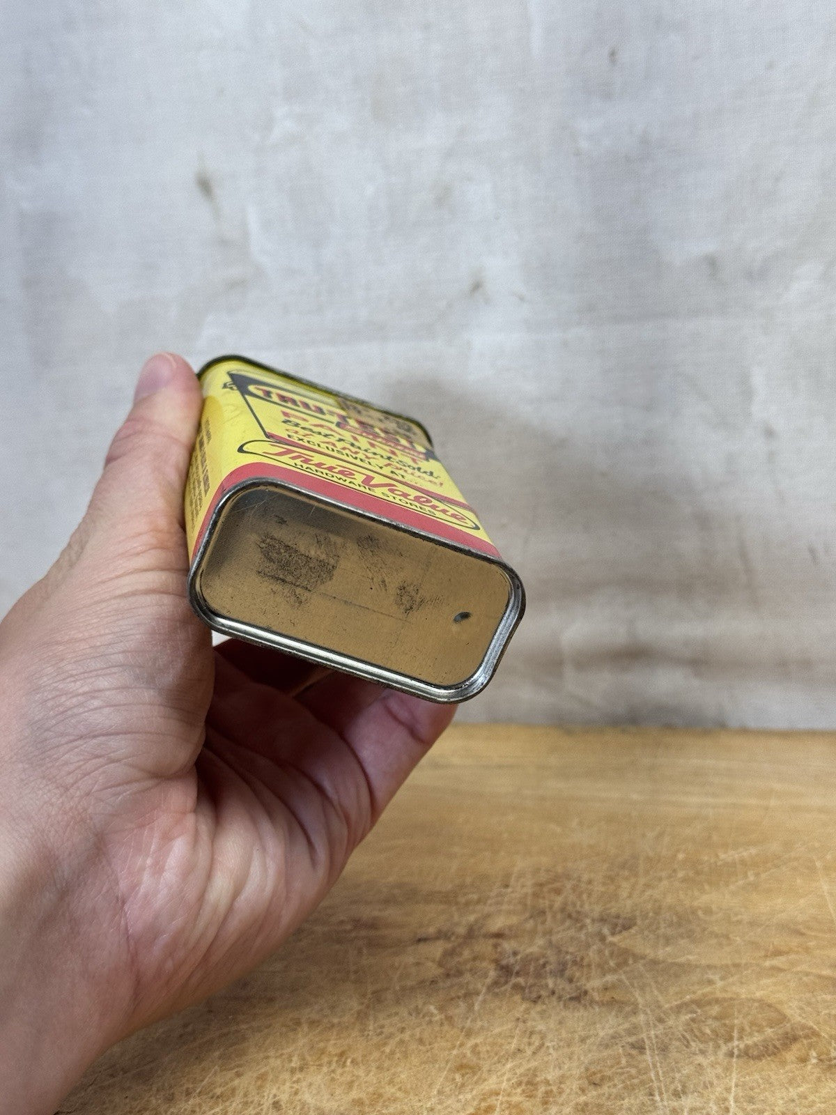 Tru-Test Household Oil Tin Vintage #S-1815