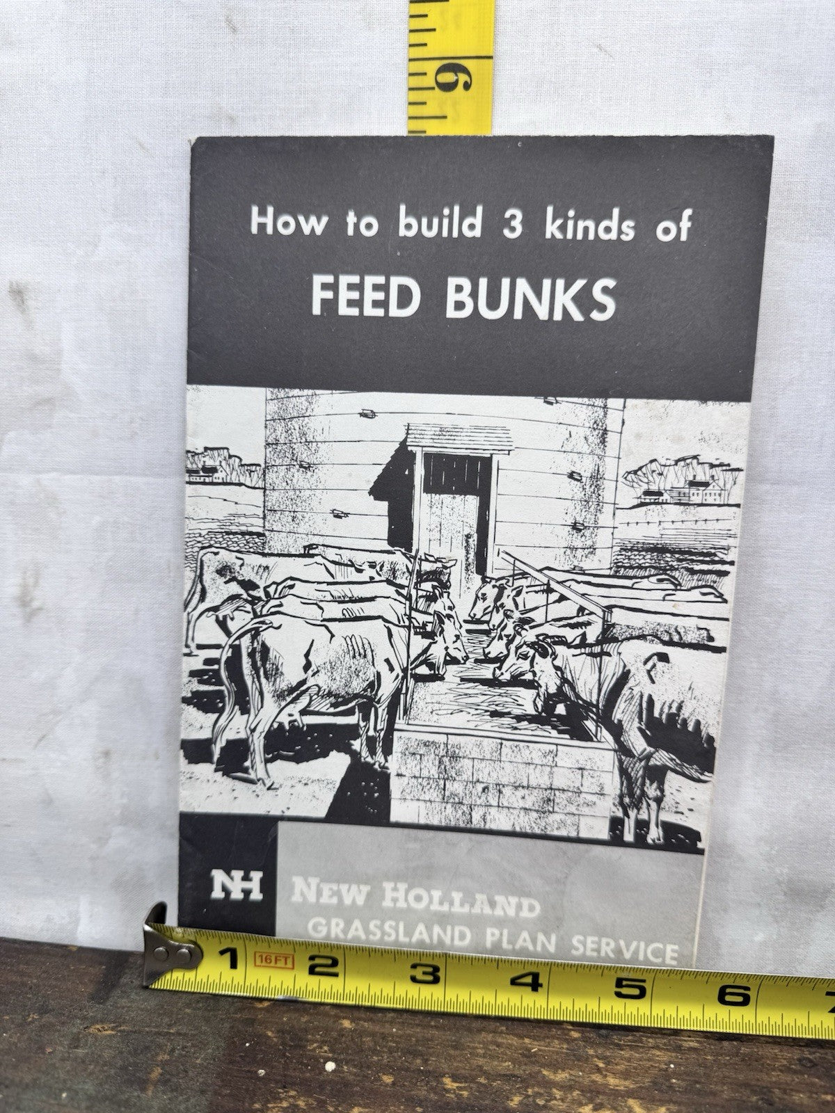 Feed Bunks Pamphlet Vintage #1209