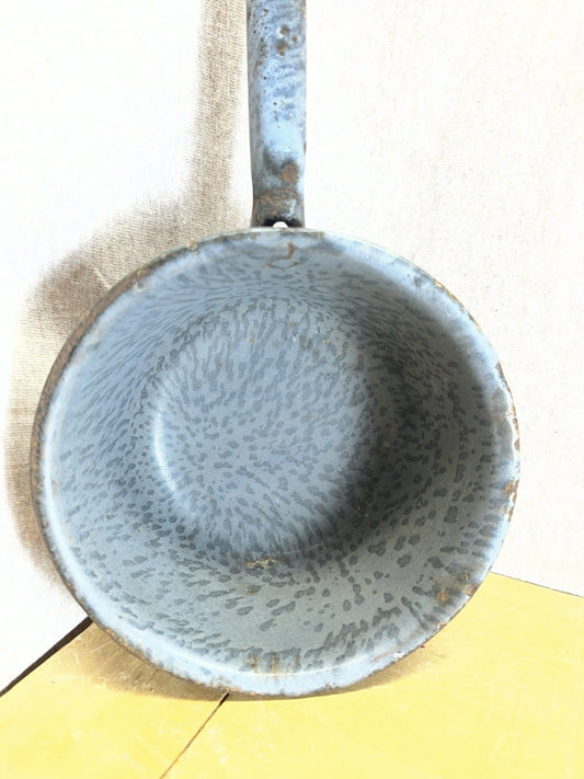Grey Enamel Dipper