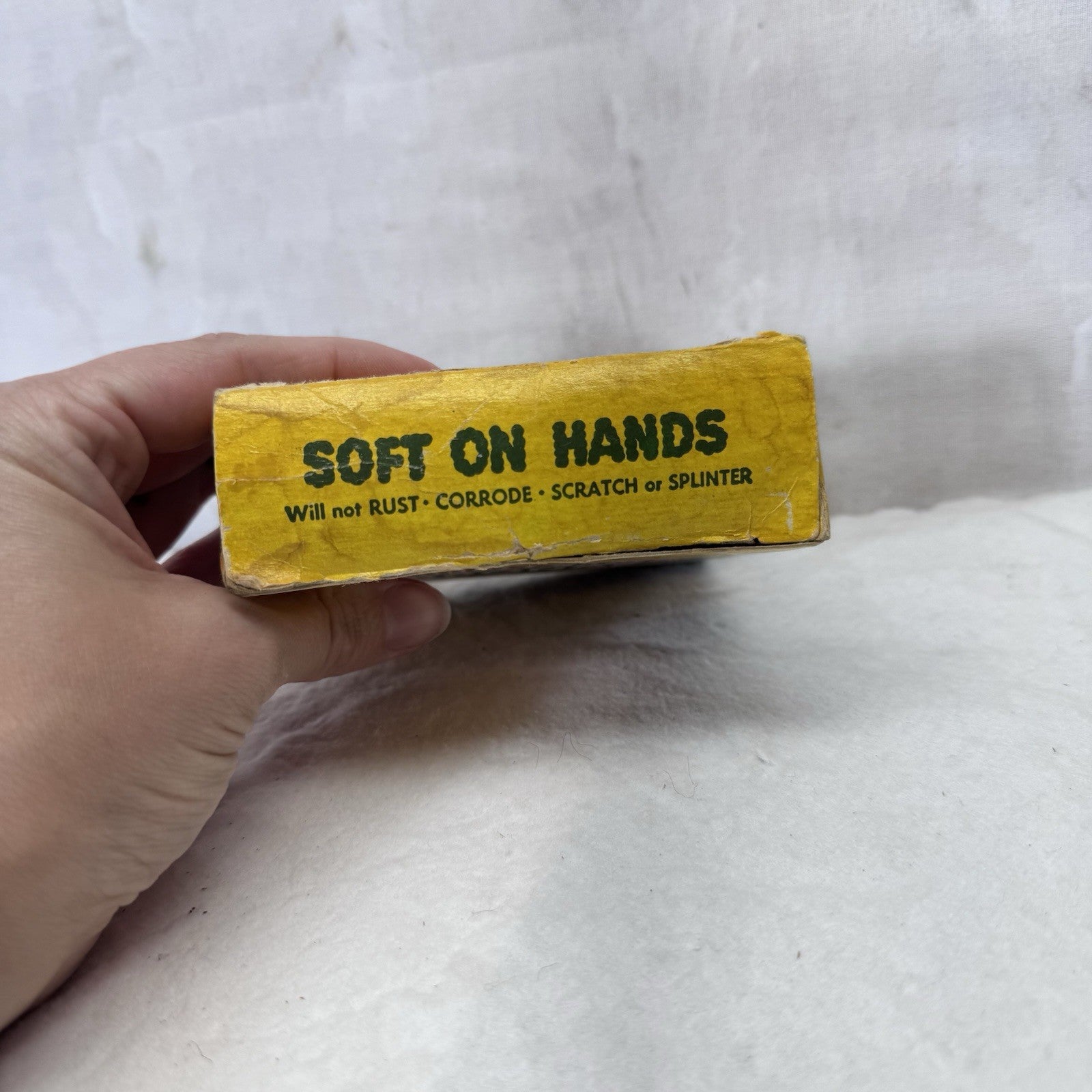 Watkins Stainless Metal Sponge NOS Vintage