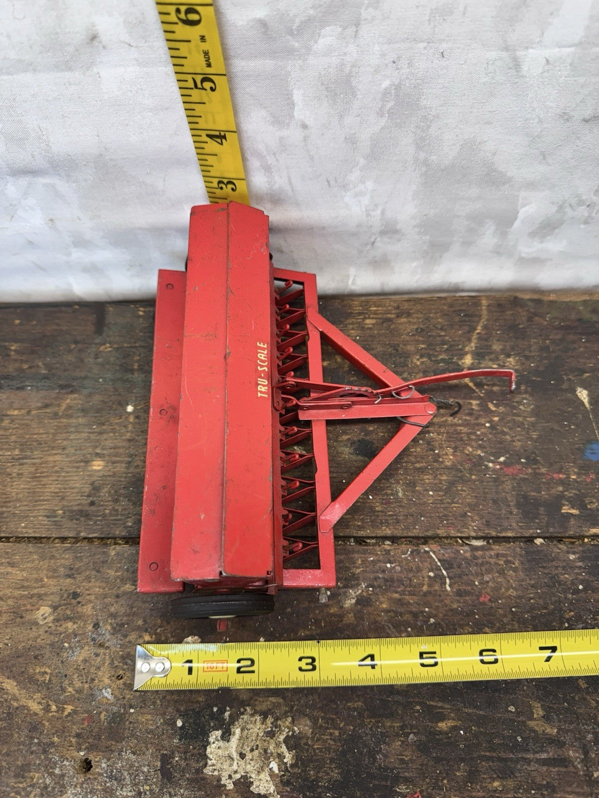 Tru-Scale Grain Drill Vintage Tractor #S-1667