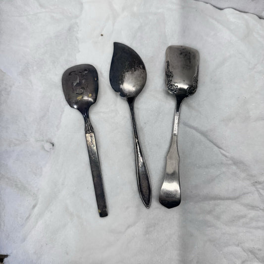 Three Vintage Spoons
