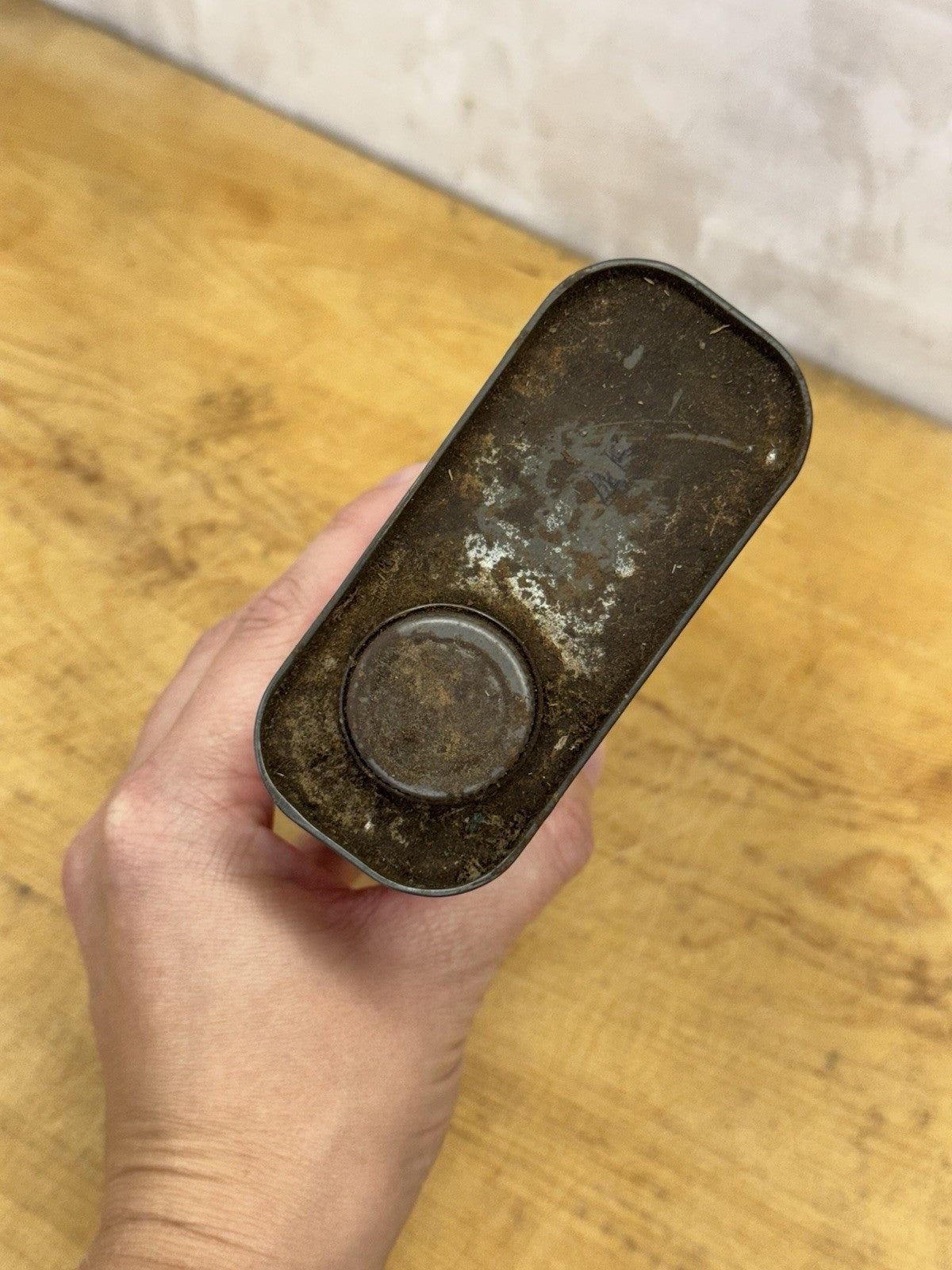 Vintage Royal Hydraulic Jack Oil Tin #1091