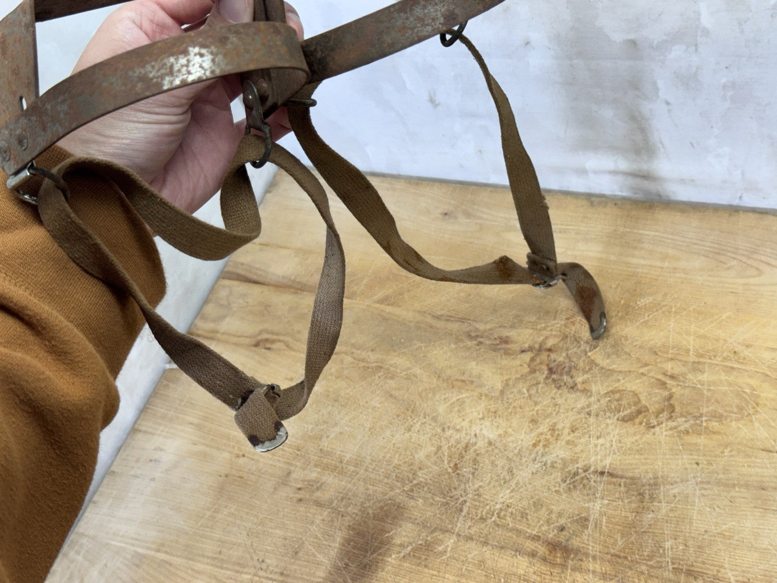Ice Shoe Cleats Vintage Metal #S-1816