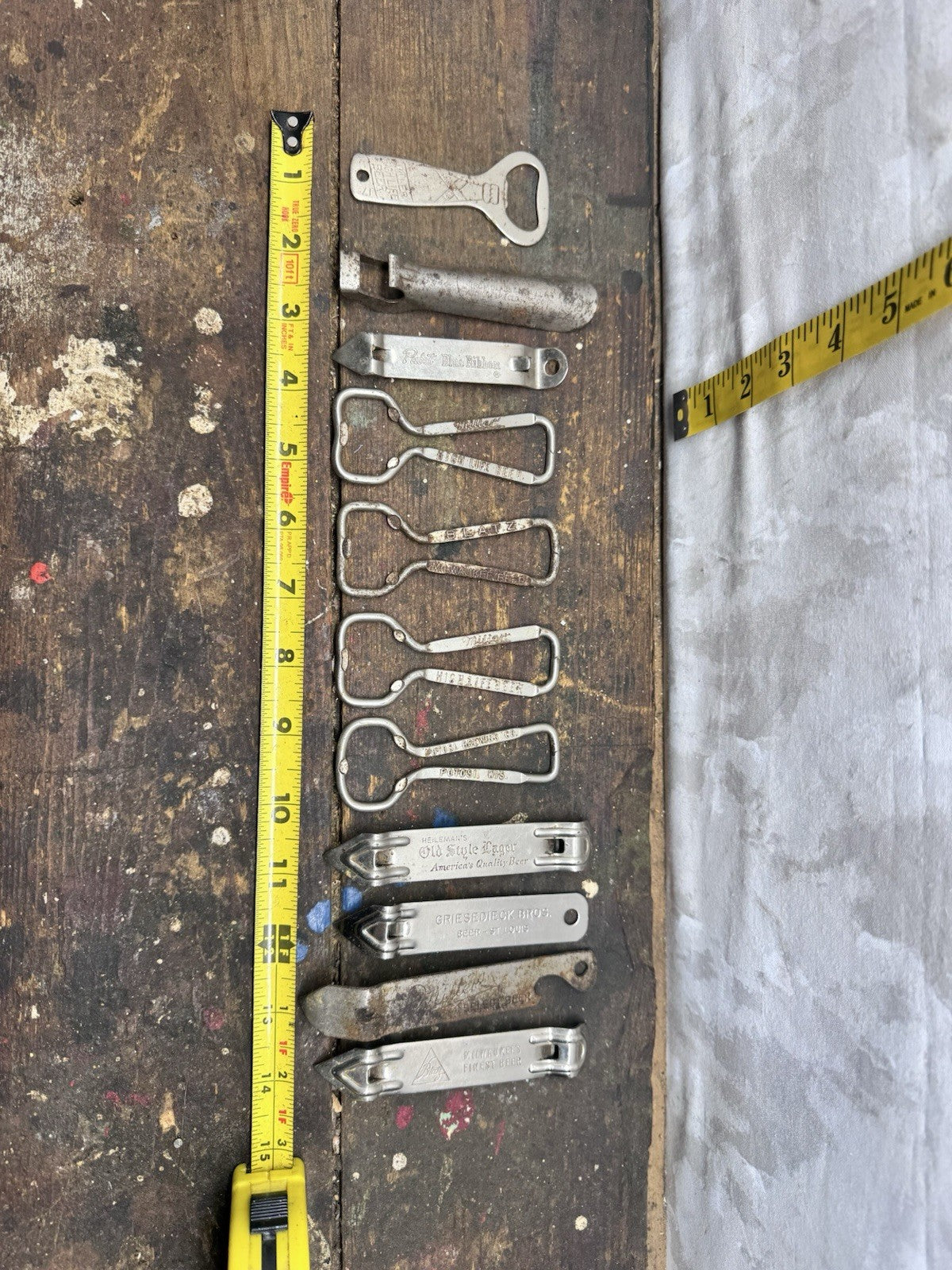 Pabst Miller Blatz Vintage Bottle Openers #1553