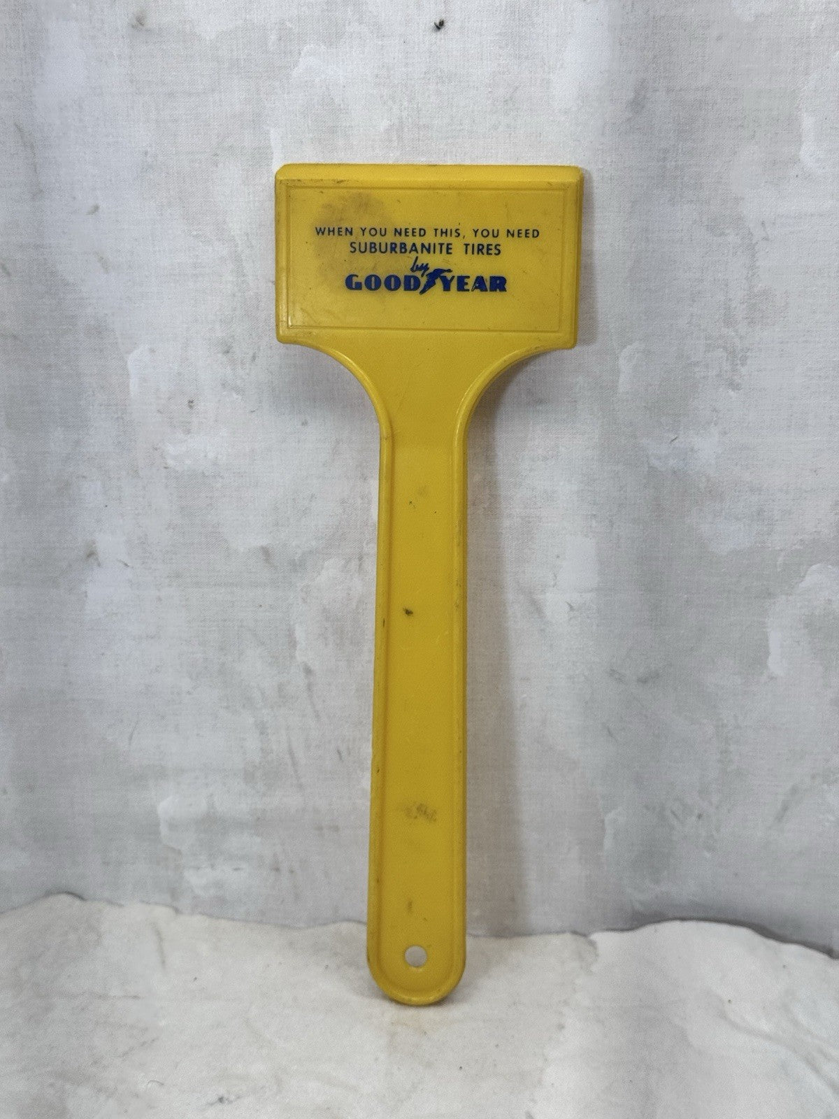 Goodyear Scraper Advertisement Vtg #S-1768