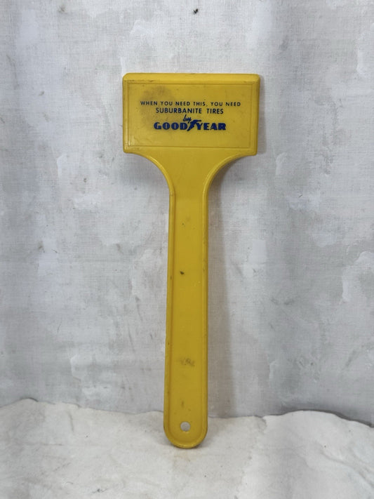 Goodyear Scraper Advertisement Vtg #S-1768