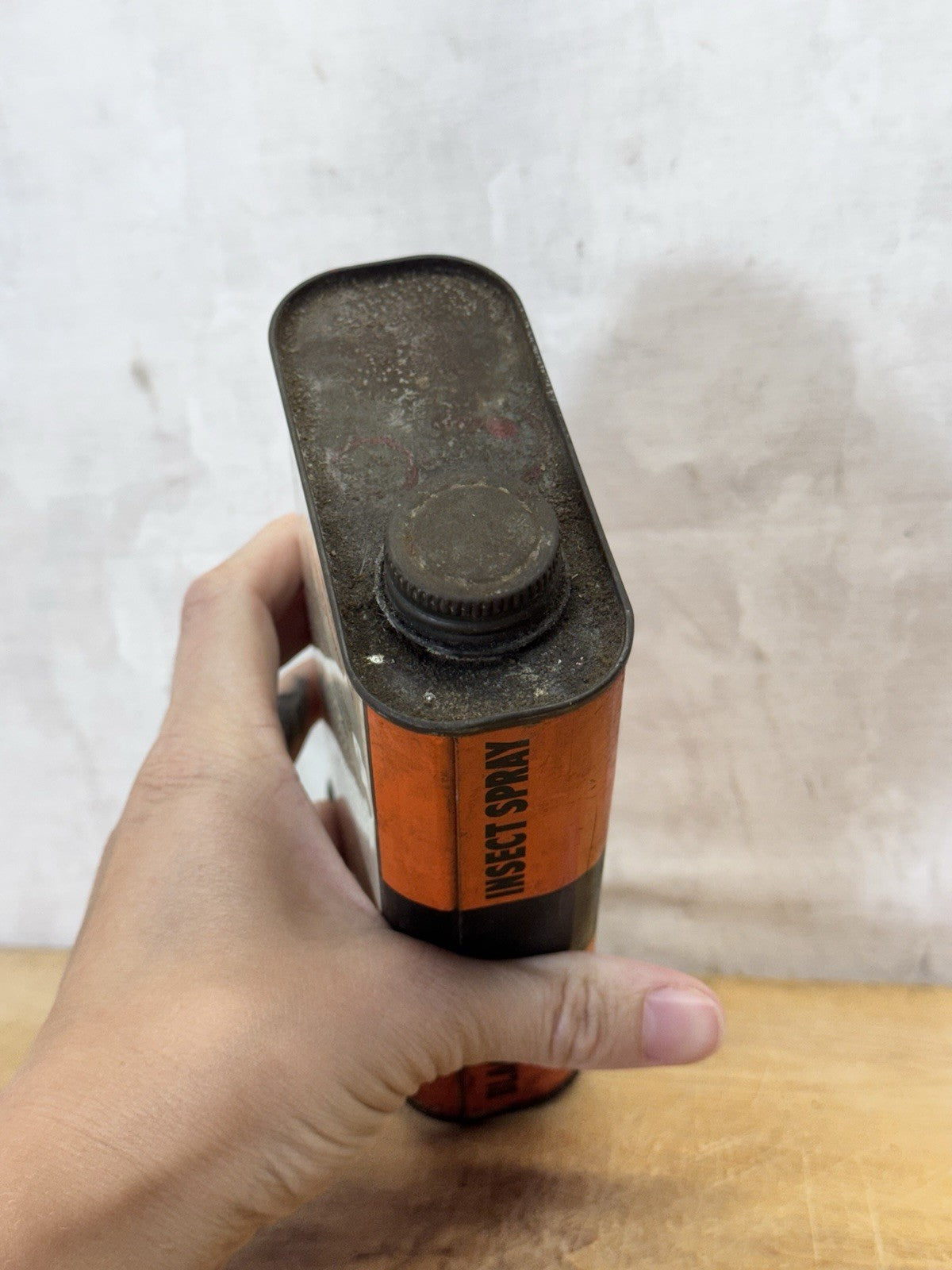 Vintage Black Flag Insect Spray Can #S-1808