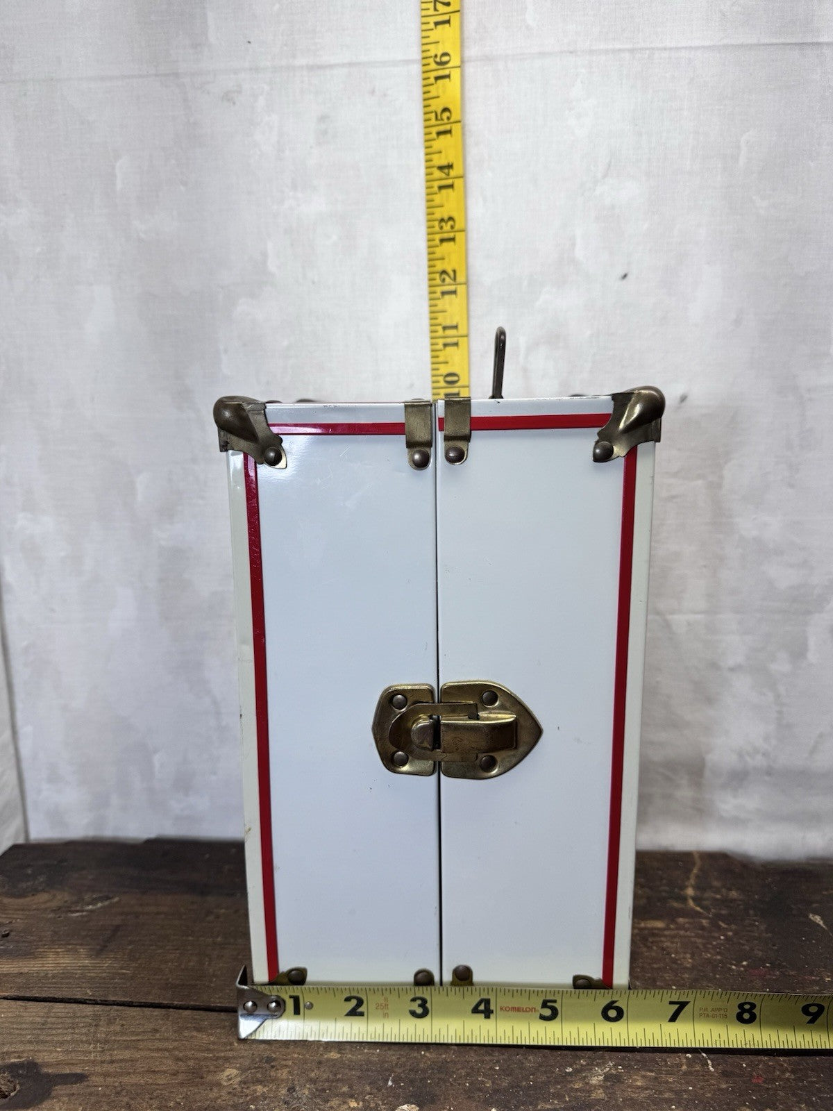 Vintage Doll Carrying Suitcase Toy Kids #S-1775