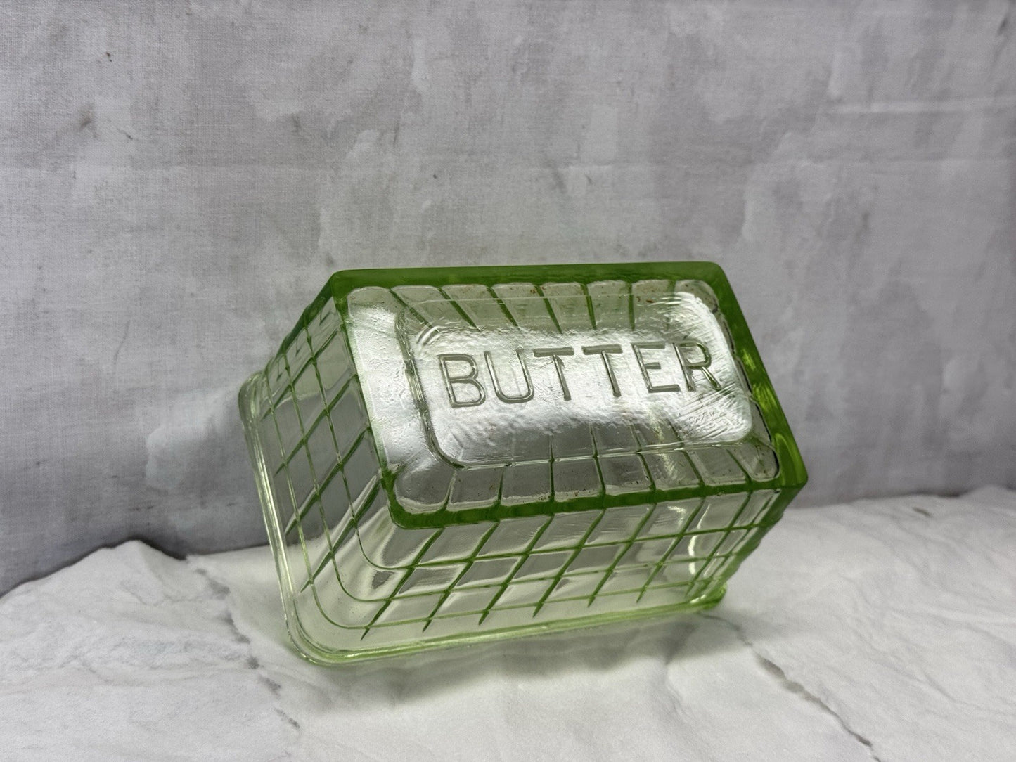 Uranium Butter Dish Lid Only  #S-1901