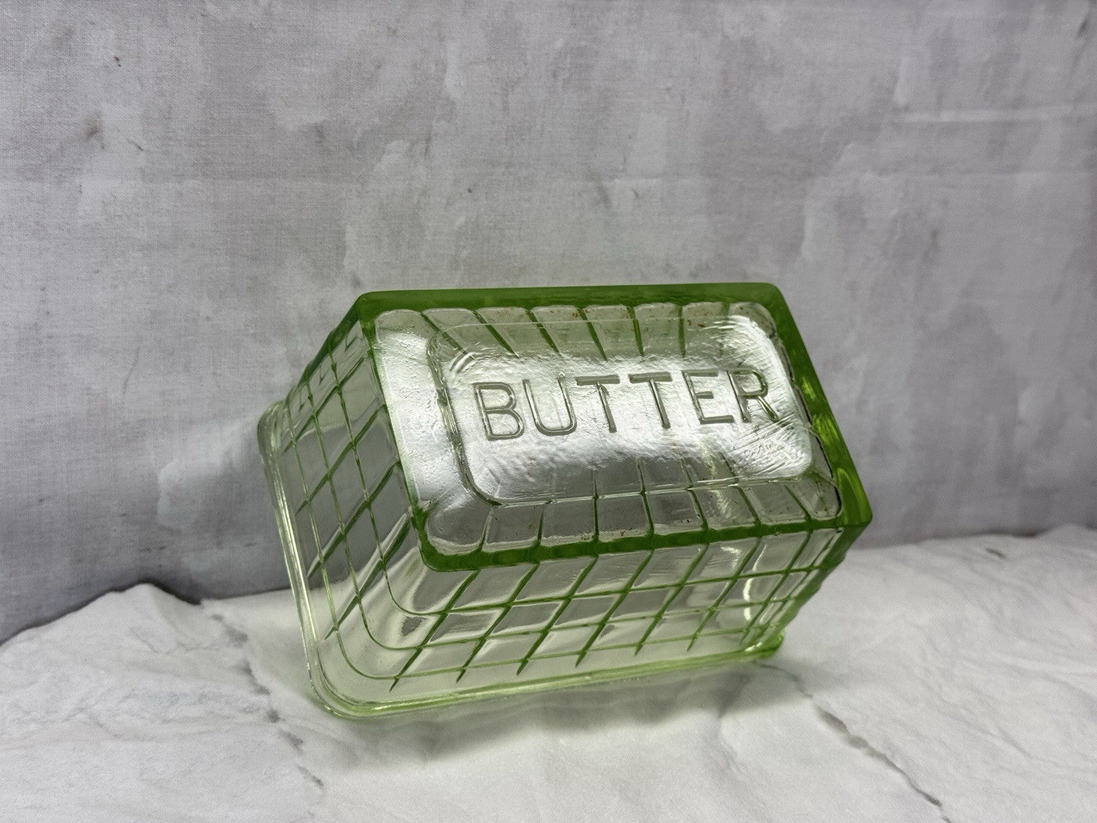Uranium Butter Dish Lid Only  #S-1901