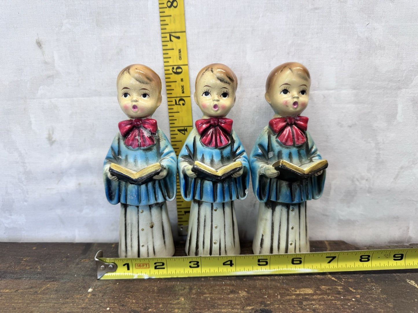 Vintage Japan Choir Boys Figurines #1586