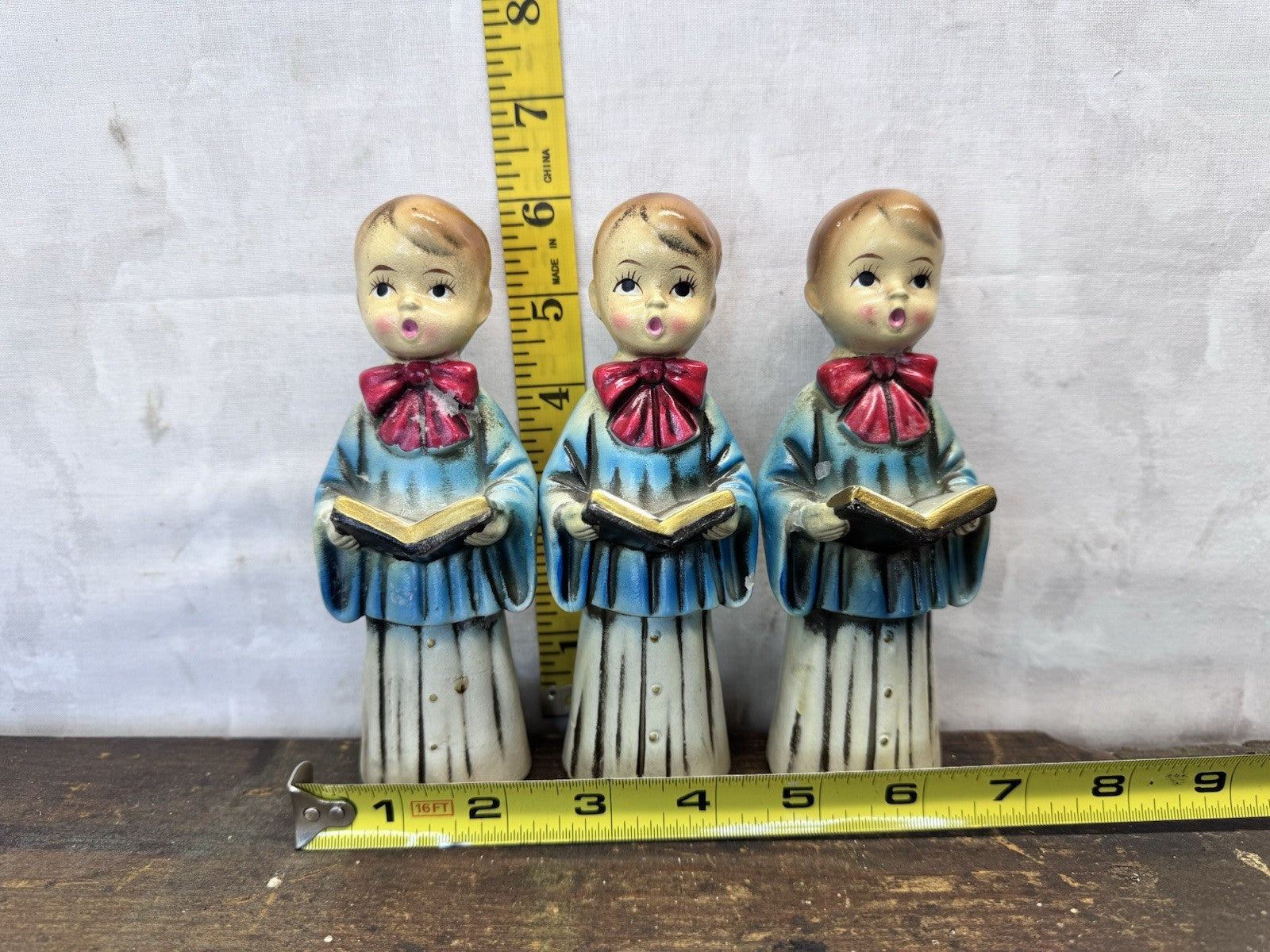 Vintage Japan Choir Boys Figurines #1586