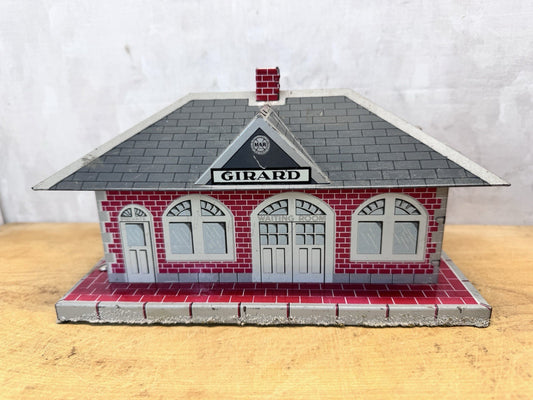Vintage Marx 2960 Lighted Girard Whistling Station #S-1615