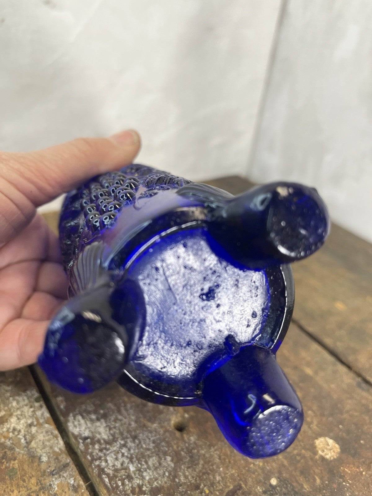 Vintage Cobalt Blue Vase #105