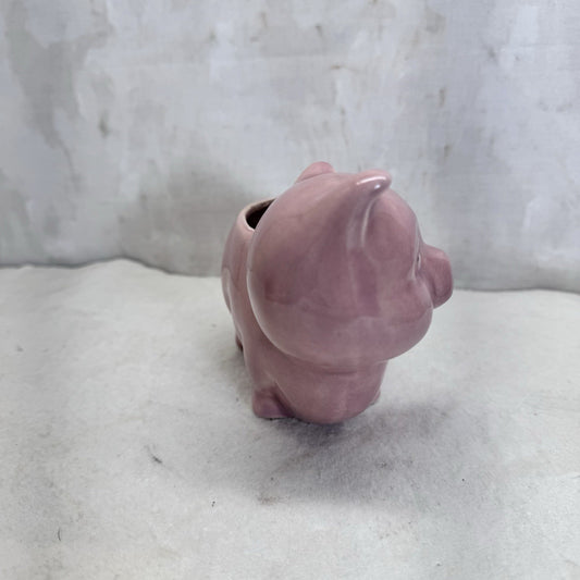 McCoy Pottery Pink Pig Planter Vintage