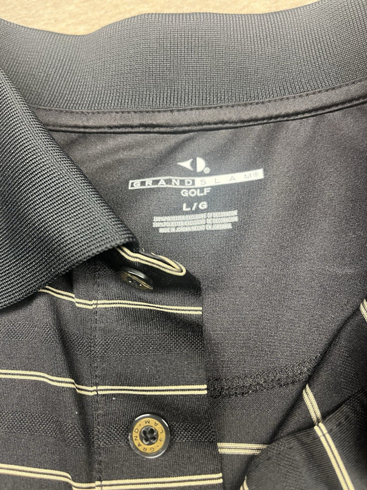 Grand Slam Men’s Black Golf Shirt XL
