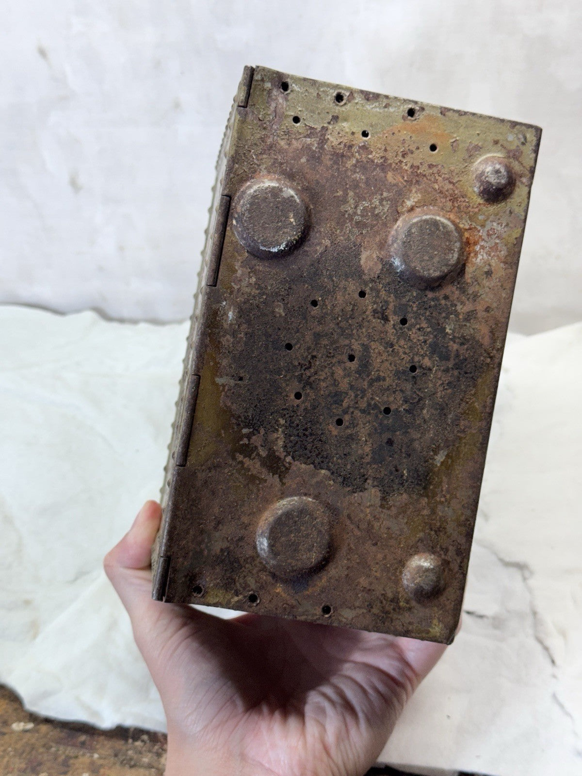 Sunbeam Iron Carrier Metal Box #S-1963
