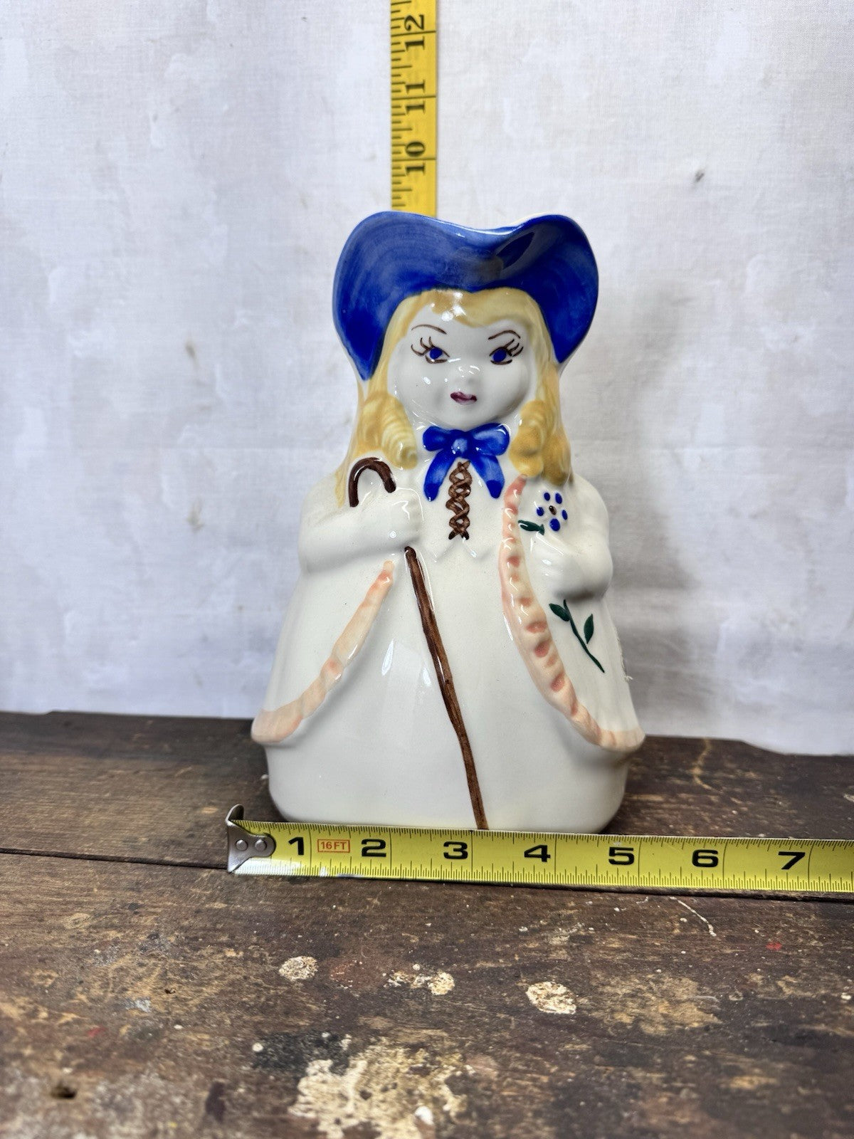 Little Bo Peep Pitcher Vintage USA