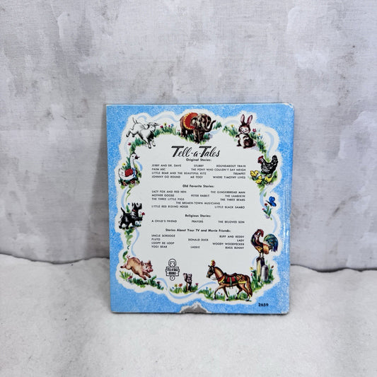 Roundabout Train Tell-A-Tales Children’s Book Vintage