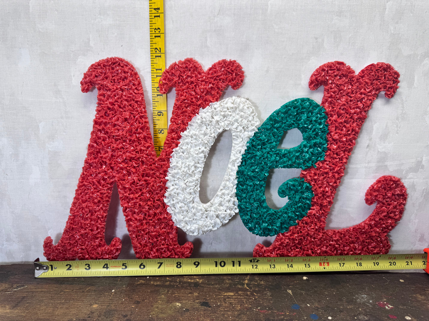 Noel Popcorn Christmas Sign #1946