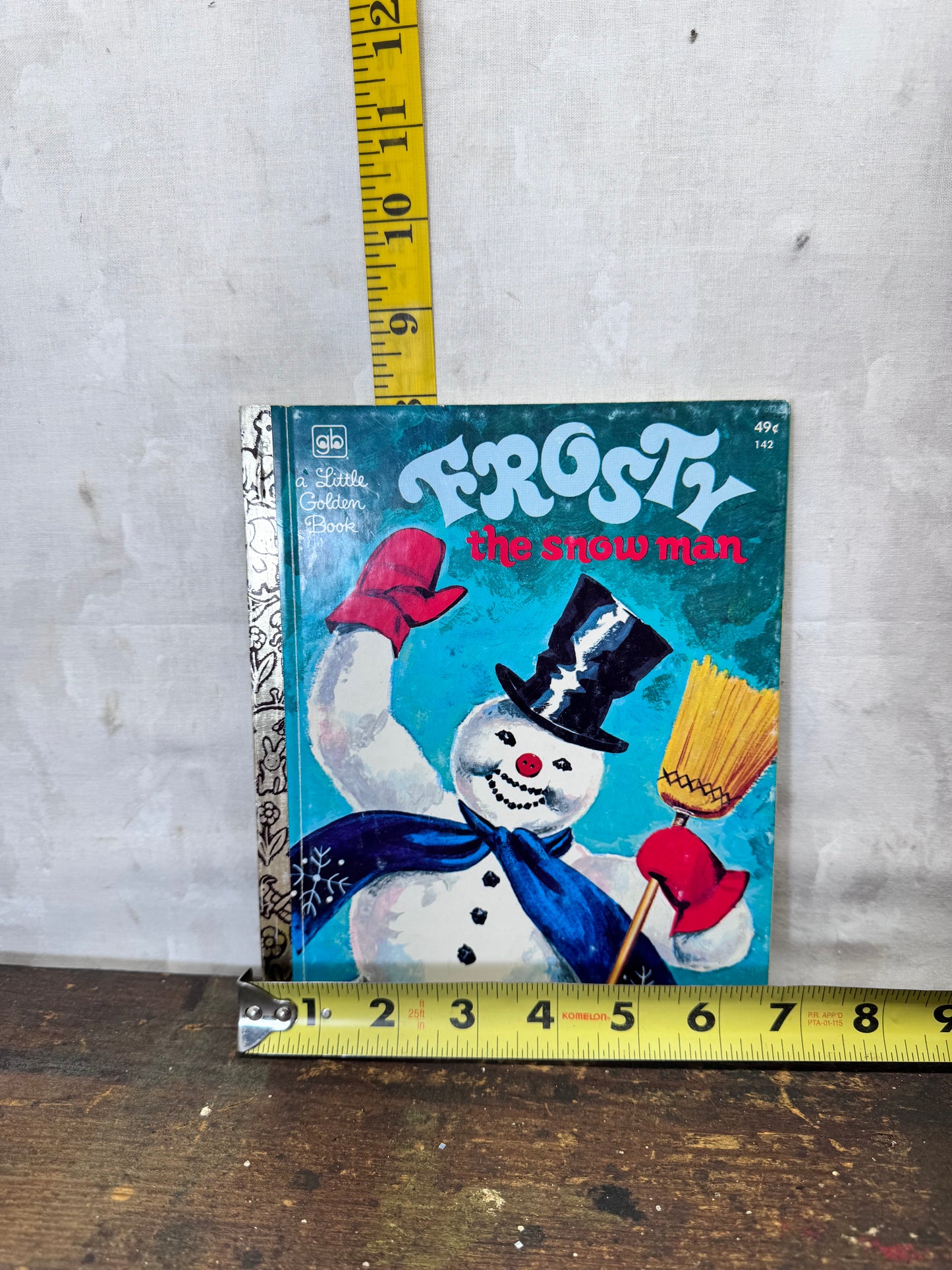 Frosty The Snowman Little Golden Book No. 142 Vintage #1898