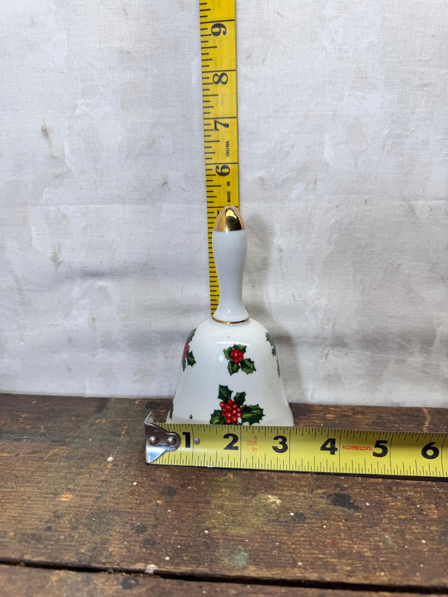 Lefton Japan Mistletoe Bell #1715