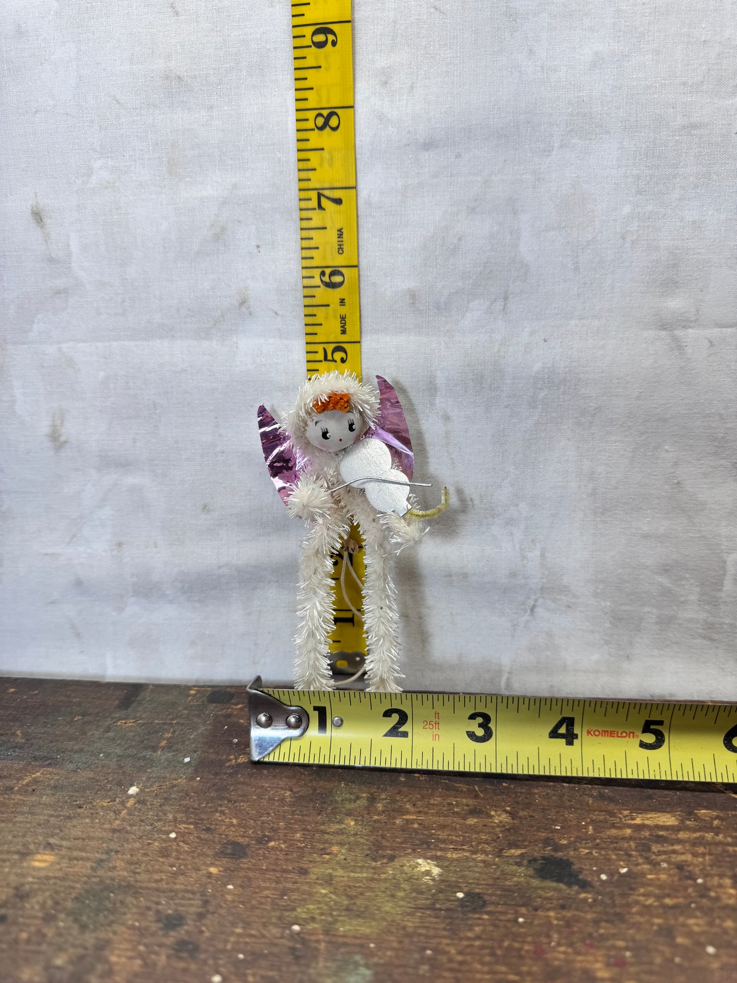 Angel Violin Christmas Ornament Japan #1994