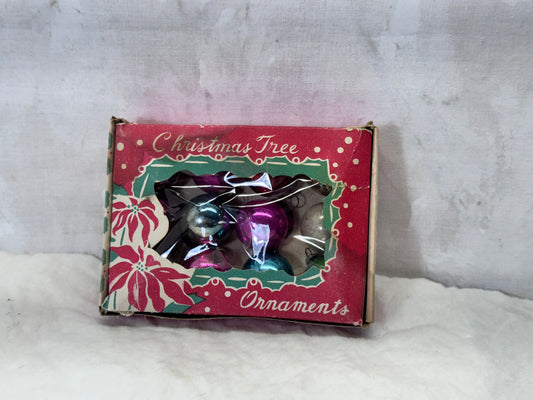 Mini Christmas Tree 12 Japan Ornaments Vintage #2208