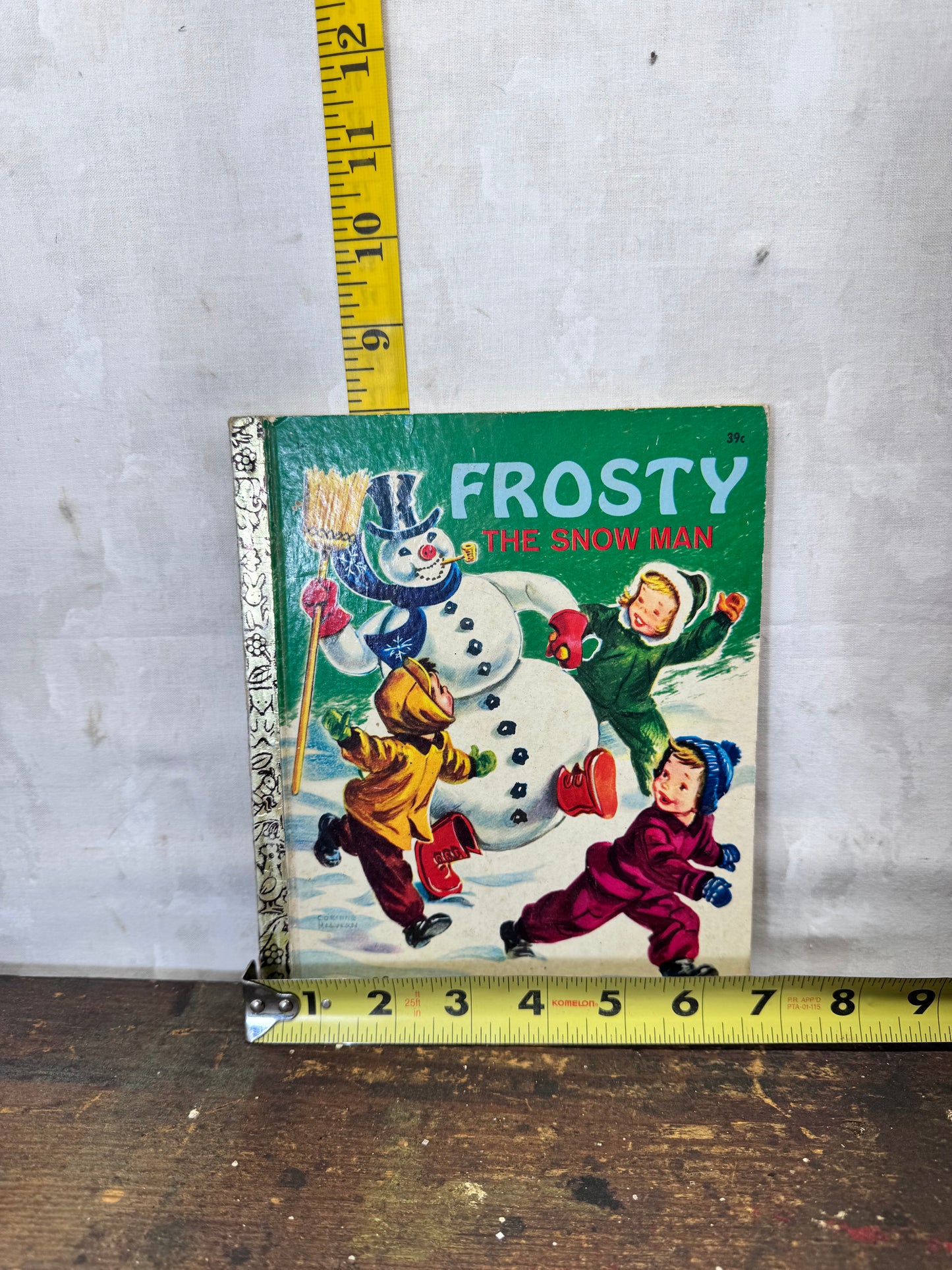 Frosty The Snow Man Little Golden Book No. 142 Vintage #1896