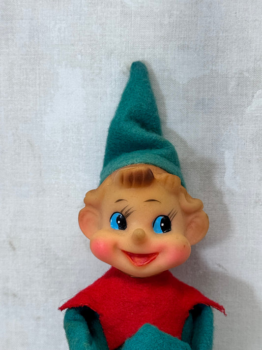 Japan Green Knee Hugger Elf Vintage #1709