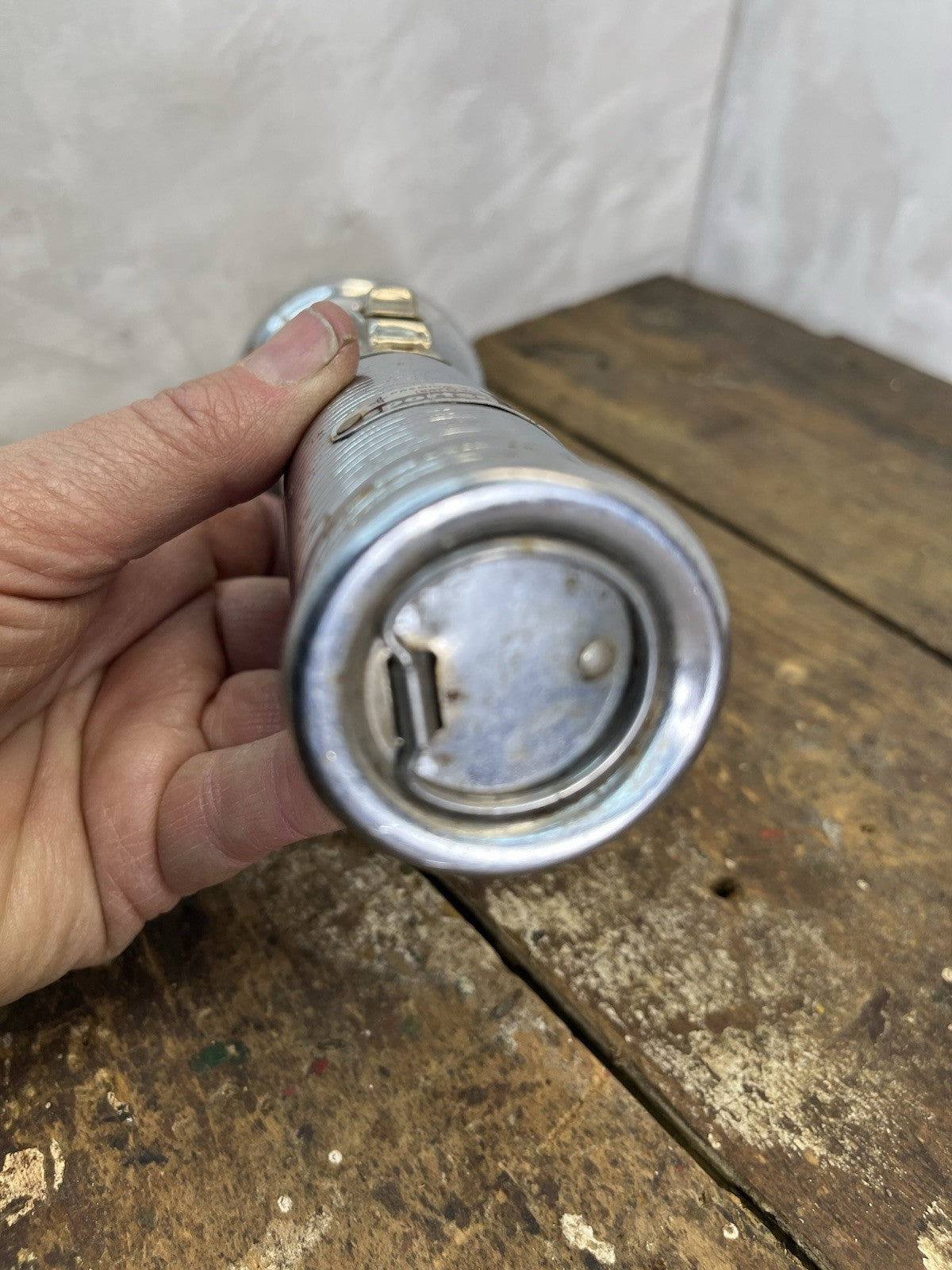 Vintage Mancave Untested Sportsman Ray O Vac Flashlight