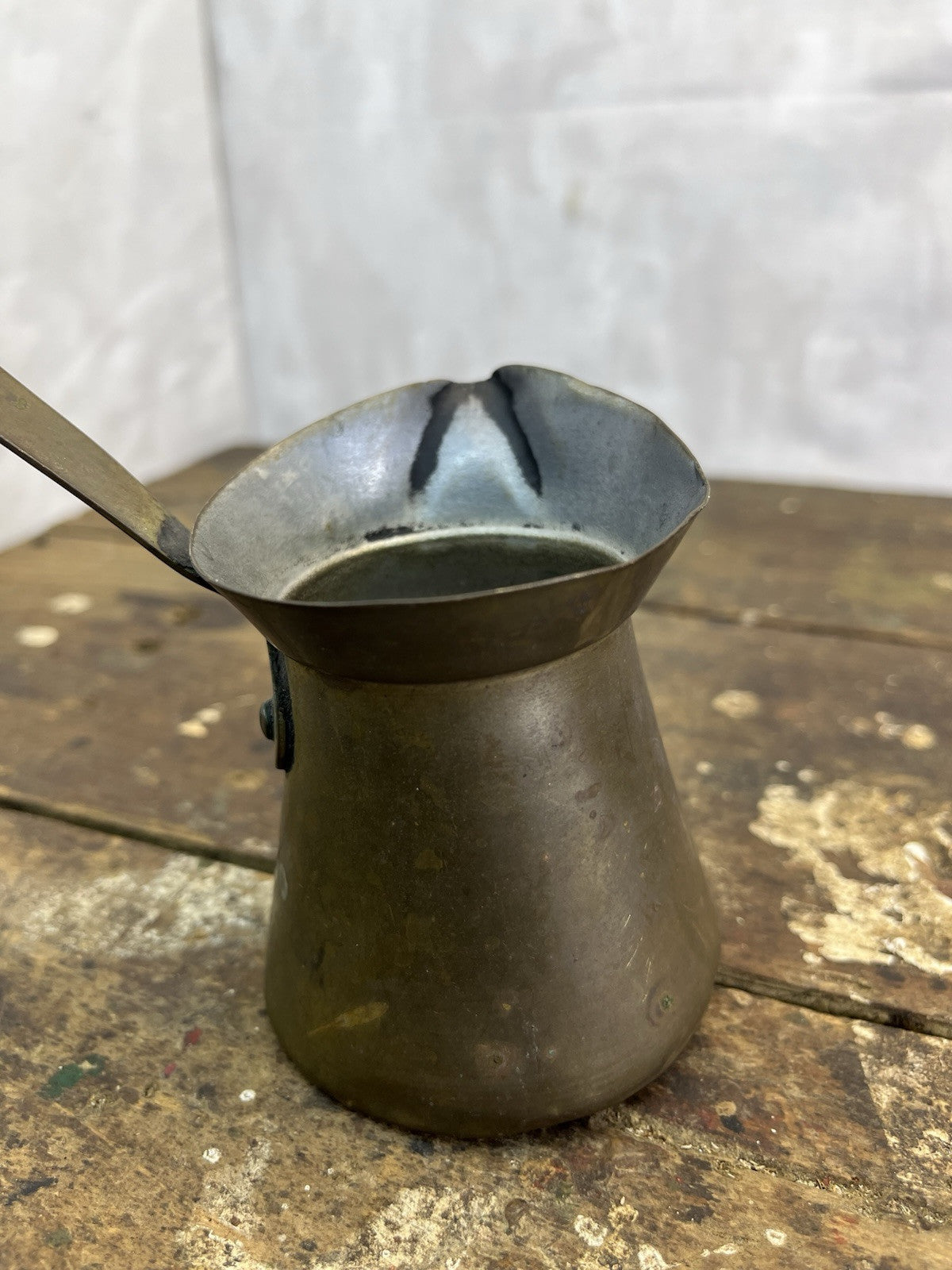 Antique Vintage Collectible Turkish Brass #3 Measure