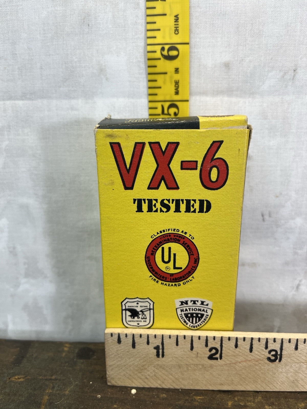 Vintage Mancave Vx-6 Tested Cadmium Battery Additive Box W/Contents