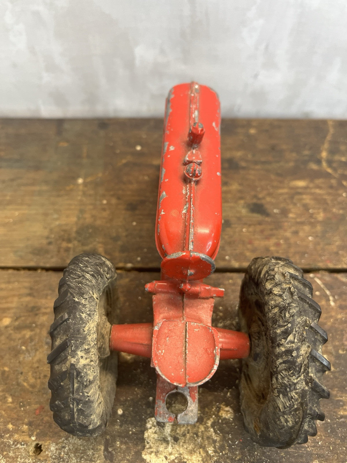 Vintage Collectible Child’s Toy Tractor W/Rubber Tires