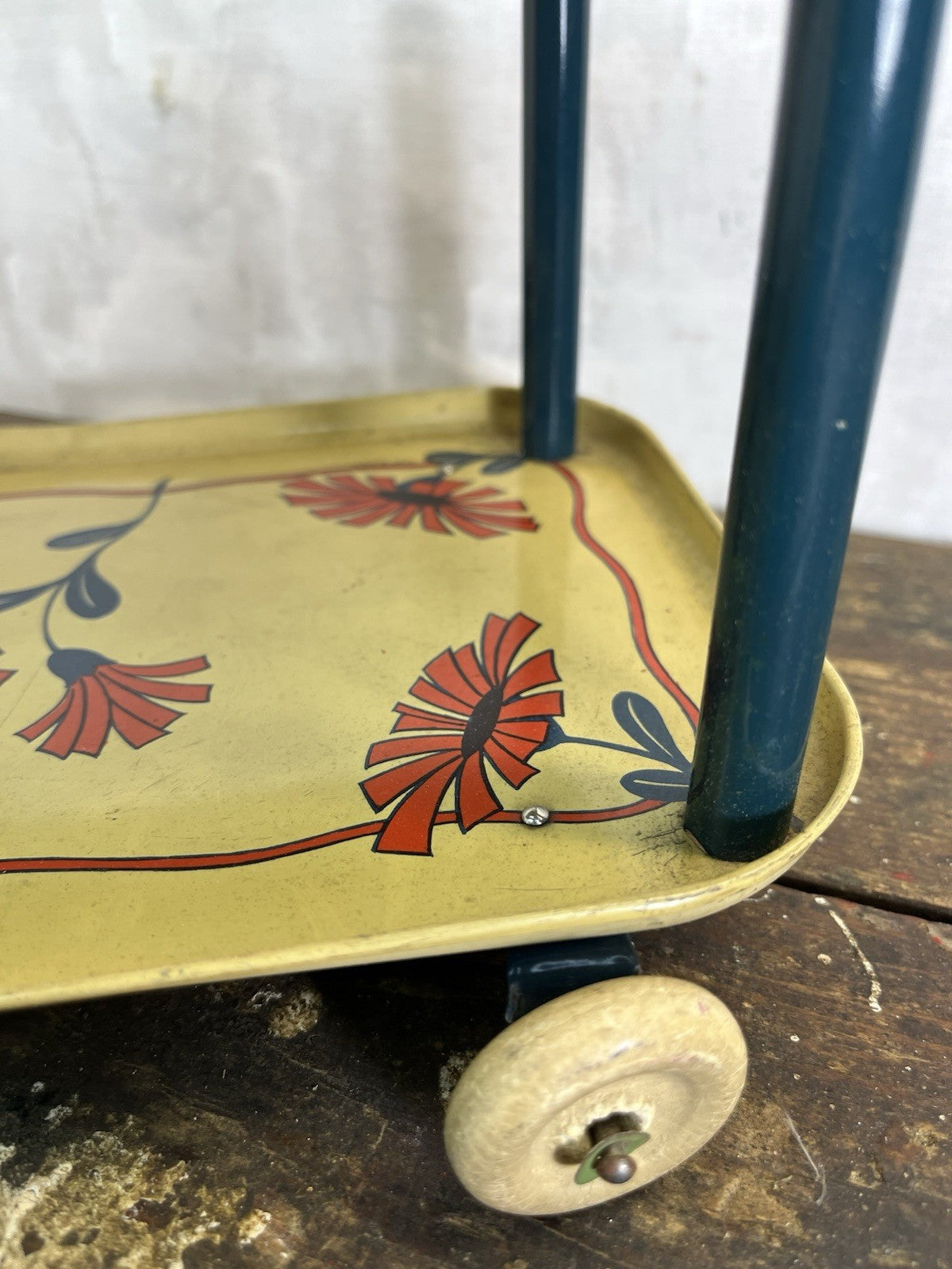 Vintage Collectible Ohio Art Toy Doll Tea Cart