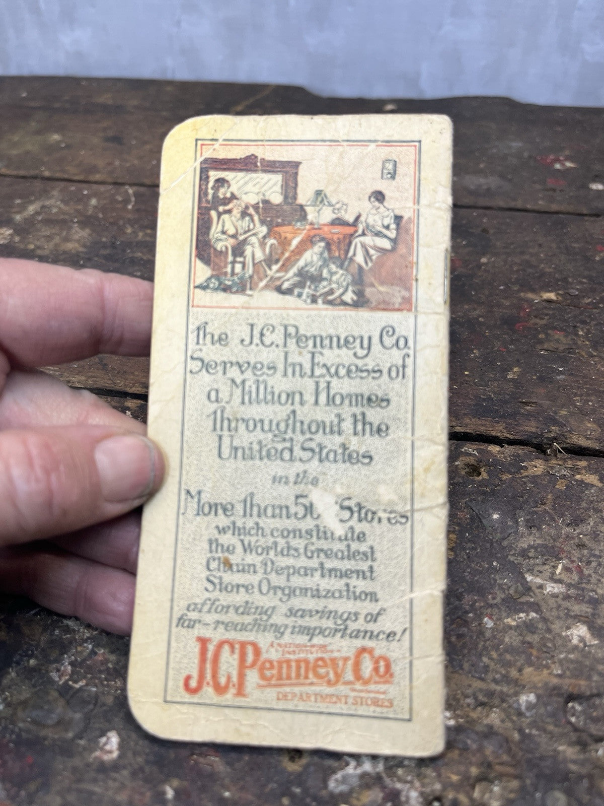 Antique Vintage Collectible Fon Du Lac Advertisement JC Penny Booklet 1924