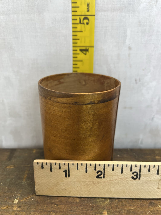 Antique Collectible Mustard Spice Box No Cover Home Decor