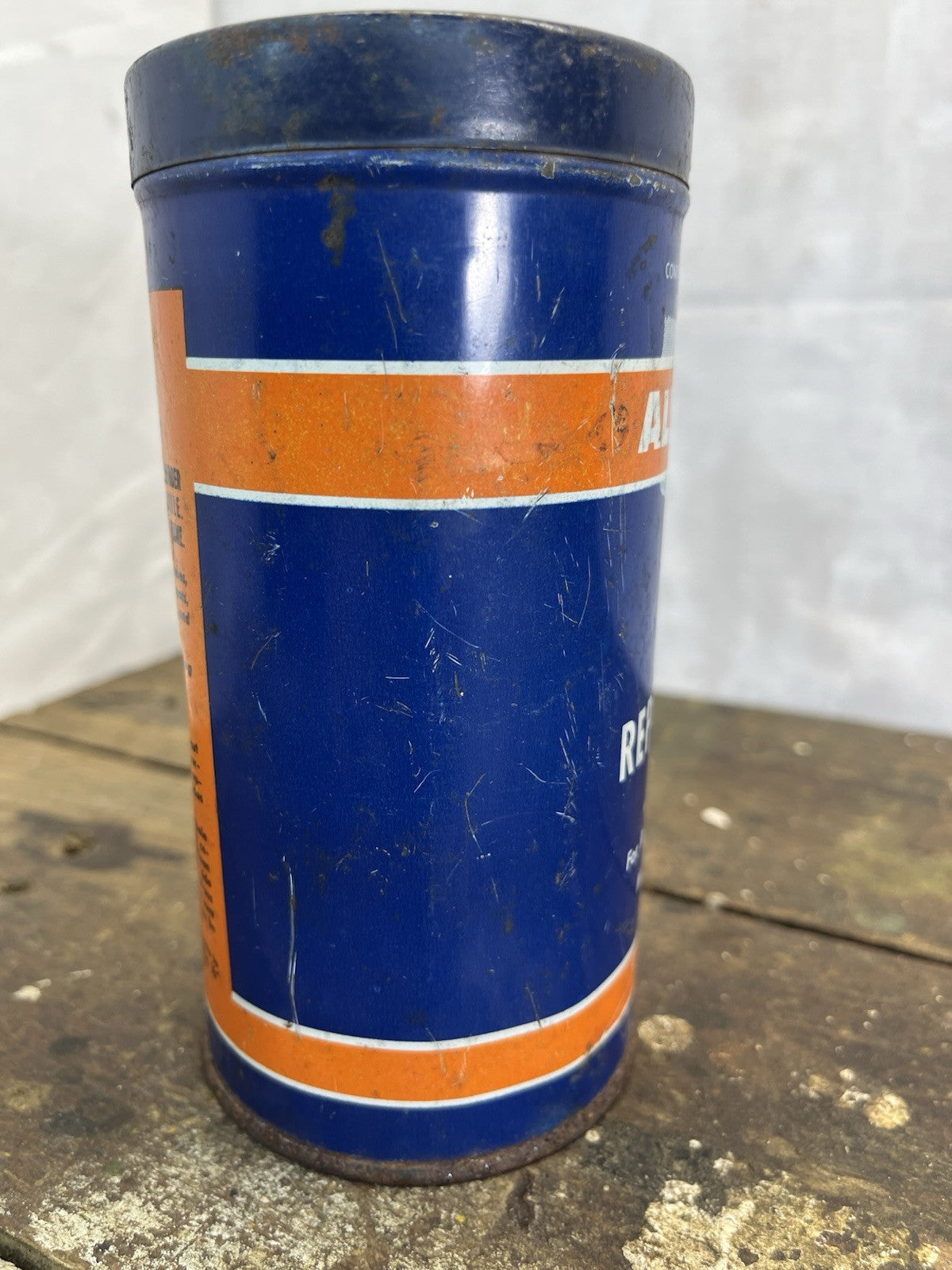 Vintage Mancave Metal Allstate Tube Repair Kit