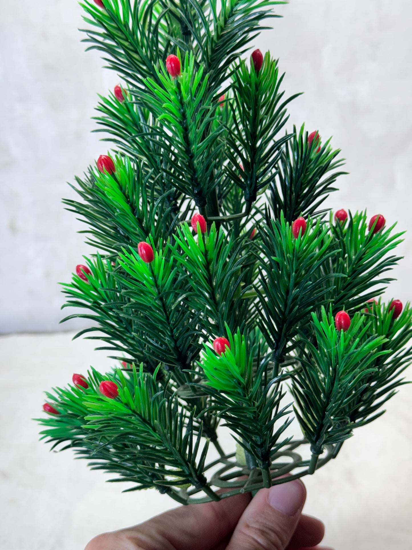 Plastic Christmas Tree Vintage #1944